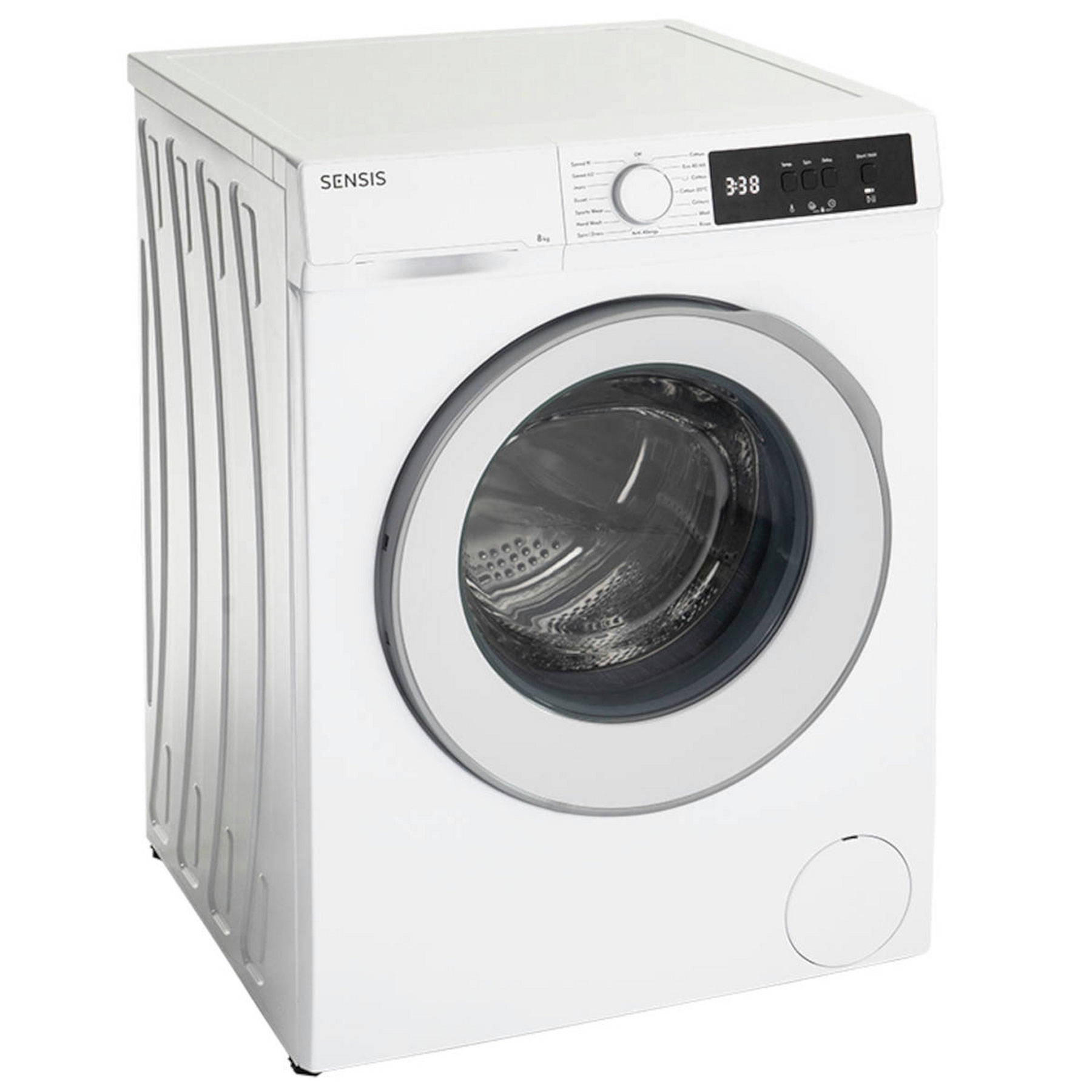 Sensis WMF01814AW 8kg 1400 Spin Washing Machine in White A Rated Eco L, photo 3