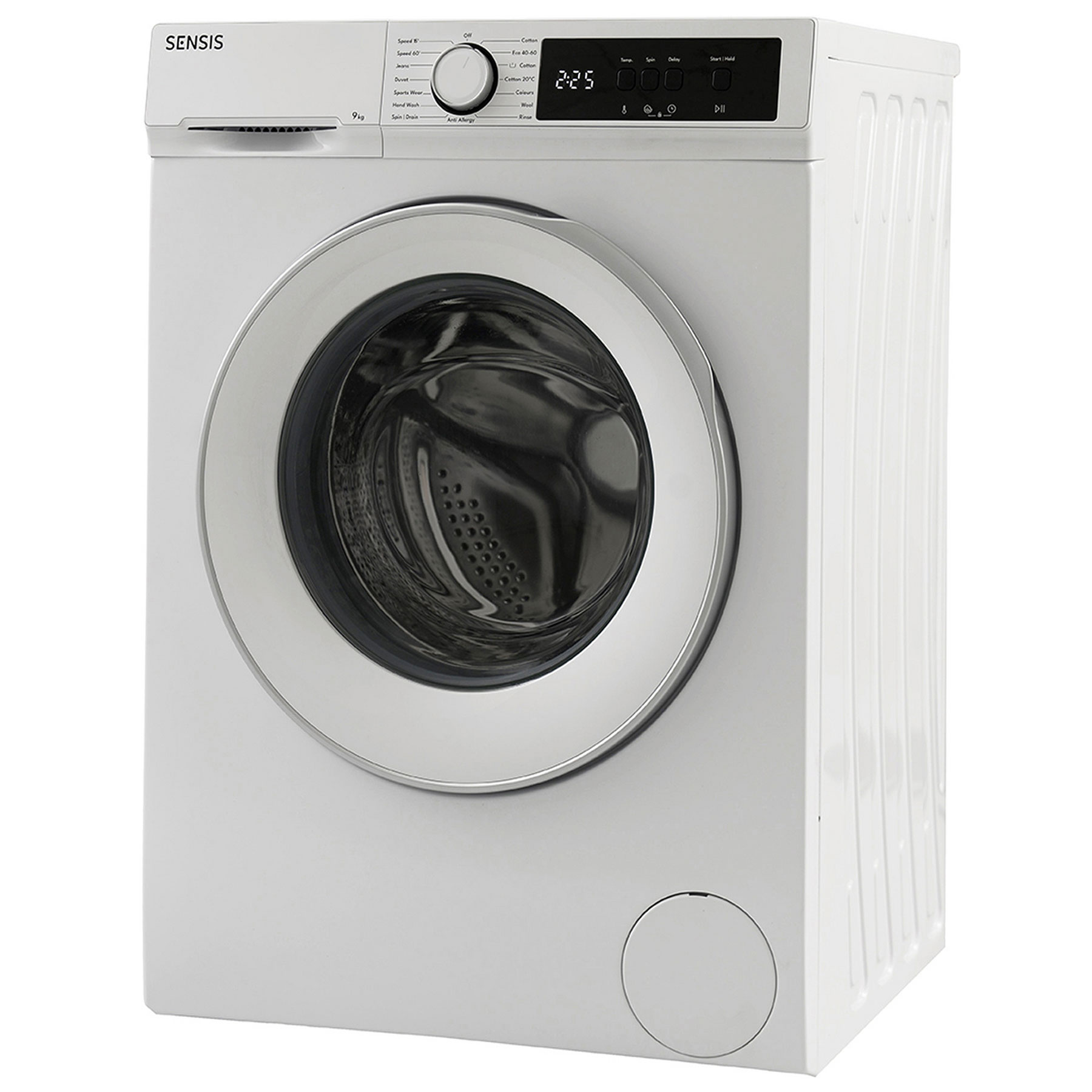 Sensis WMF01914AW 9kg 1400 Spin Washing Machine in White A Rated Eco L, photo 3