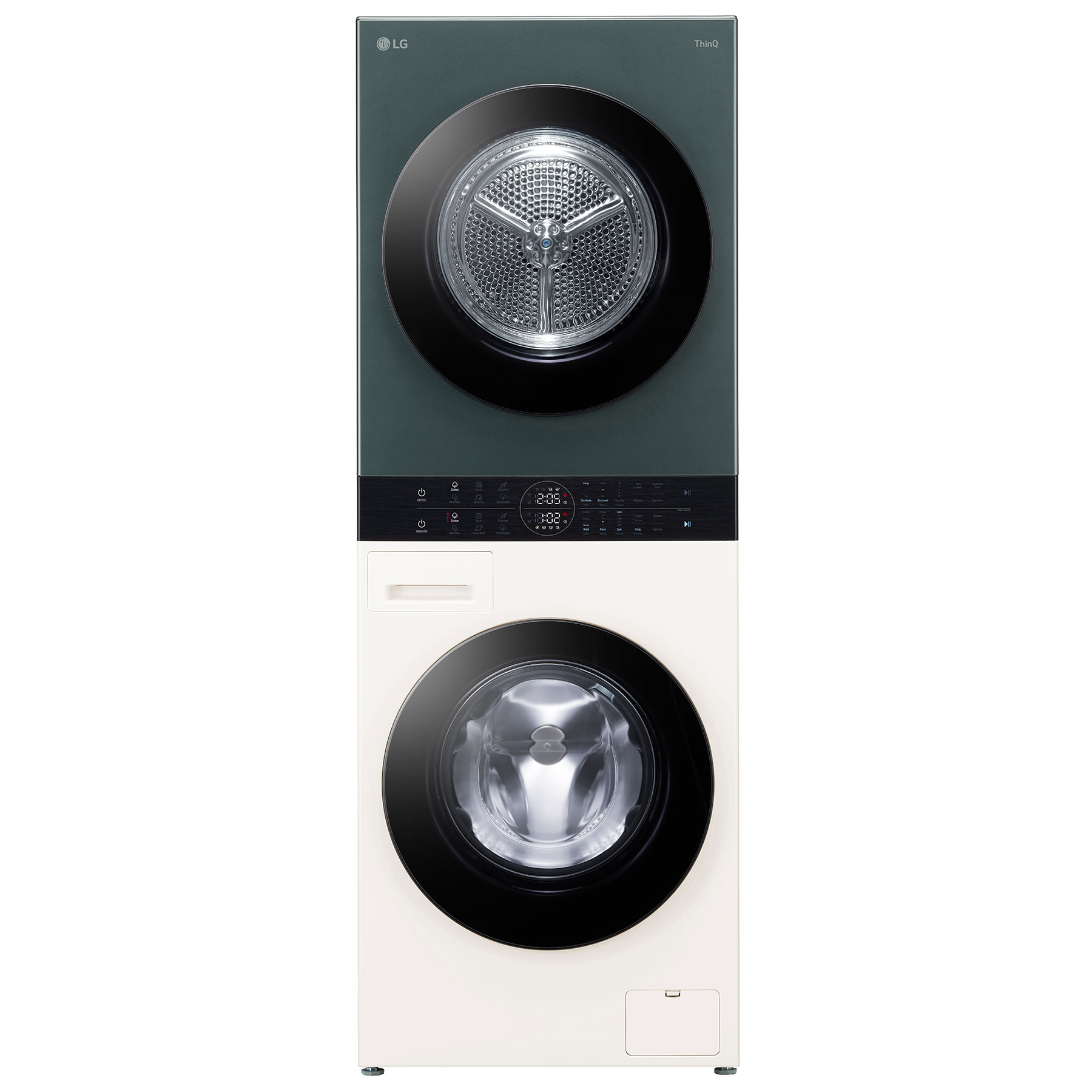 LG WT1210NBTN1 Washer Dryer in Green Beige 1400 Spin 12kg 10kg A Rated