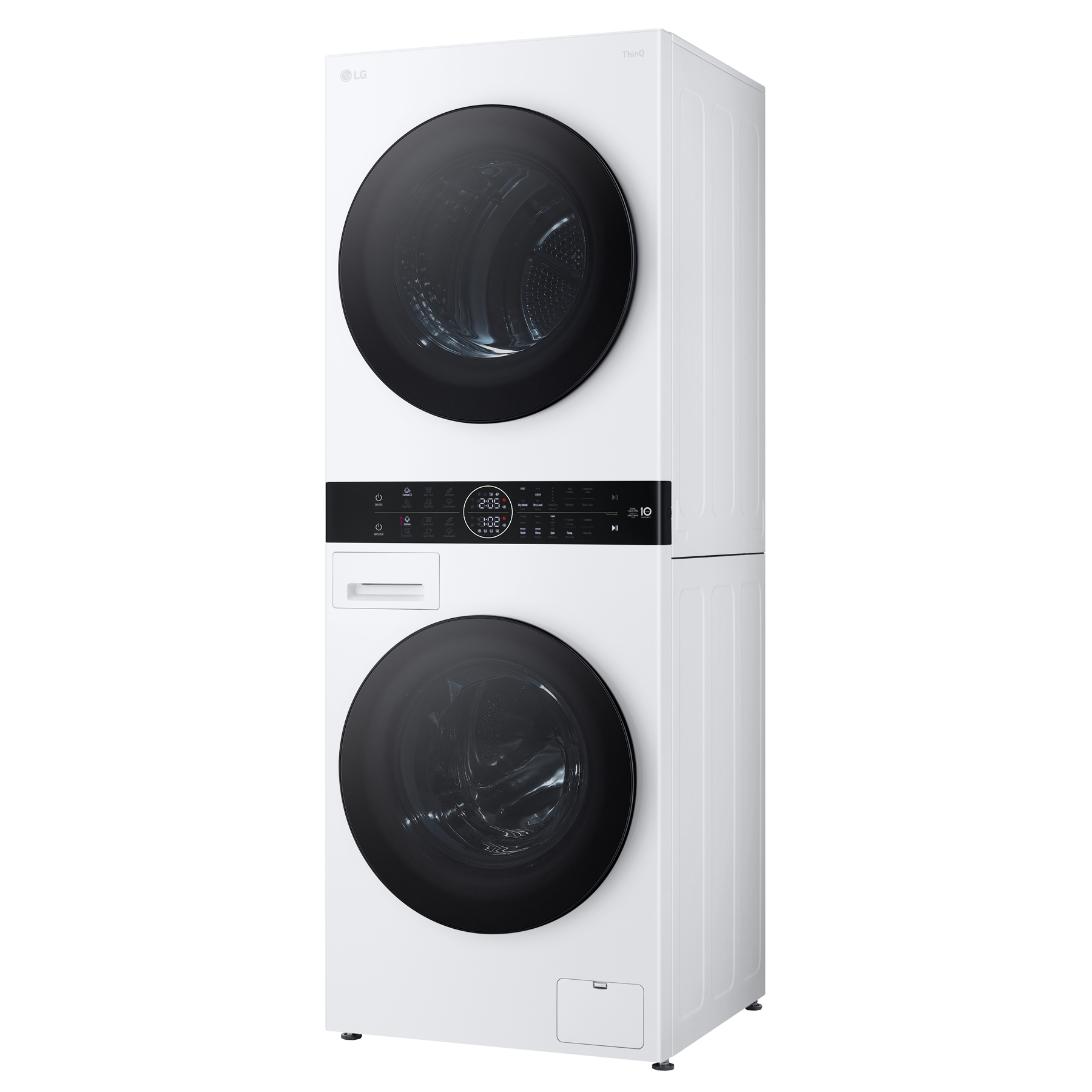 LG WT1210WWF Washer Dryer in White 1400 Spin 12kg 10kg A Rated WashTow, photo 4