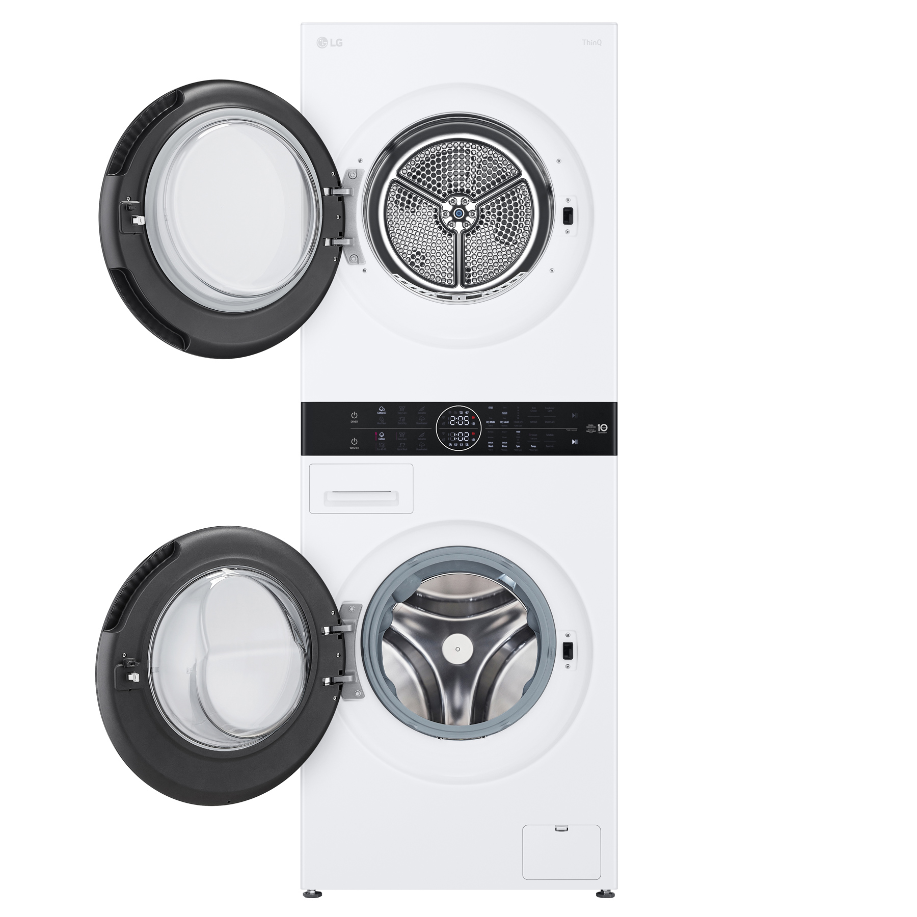 LG WT1210WWF Washer Dryer in White 1400 Spin 12kg 10kg A Rated WashTow, photo 2