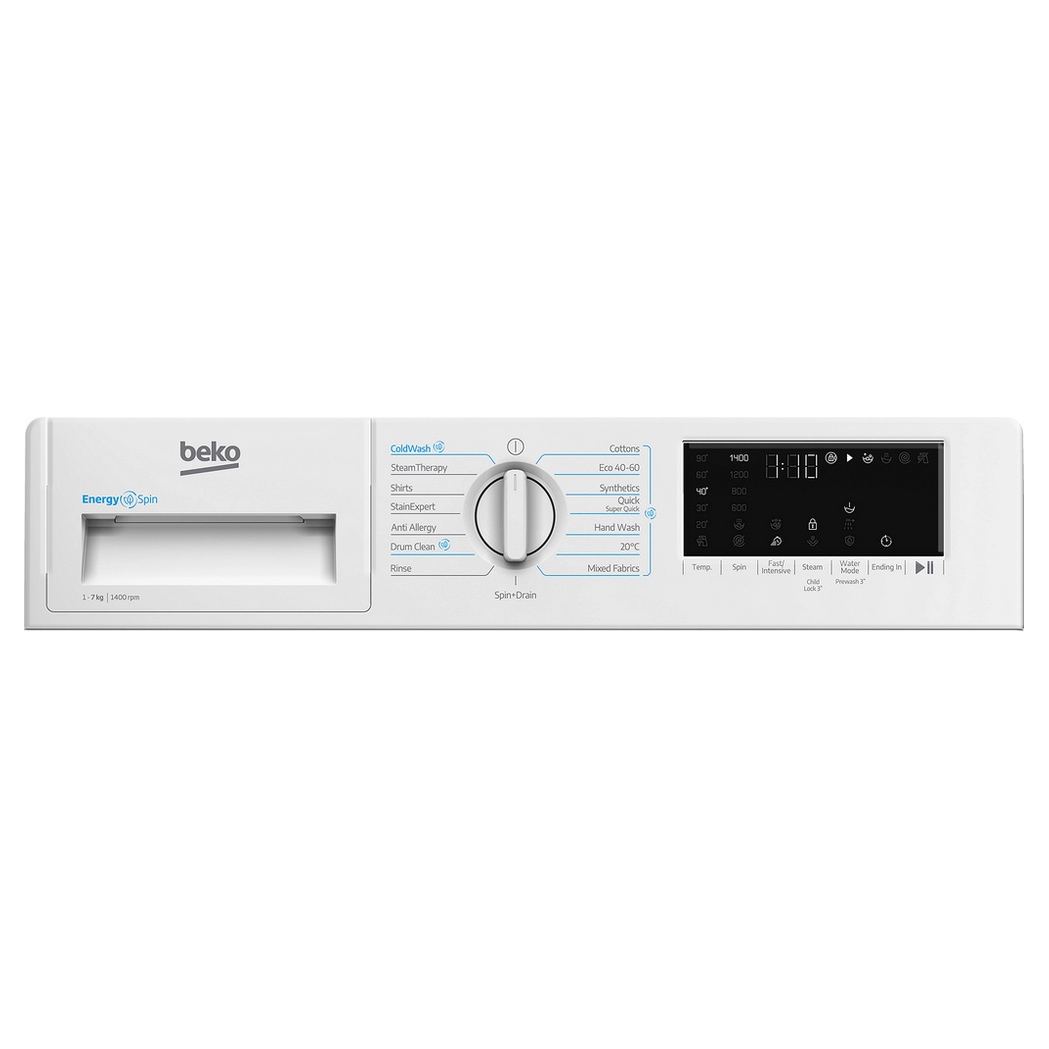 Beko WTIK741511 Integrated 7kg 1400 Spin Washing Machine A Rated Digit, photo 4