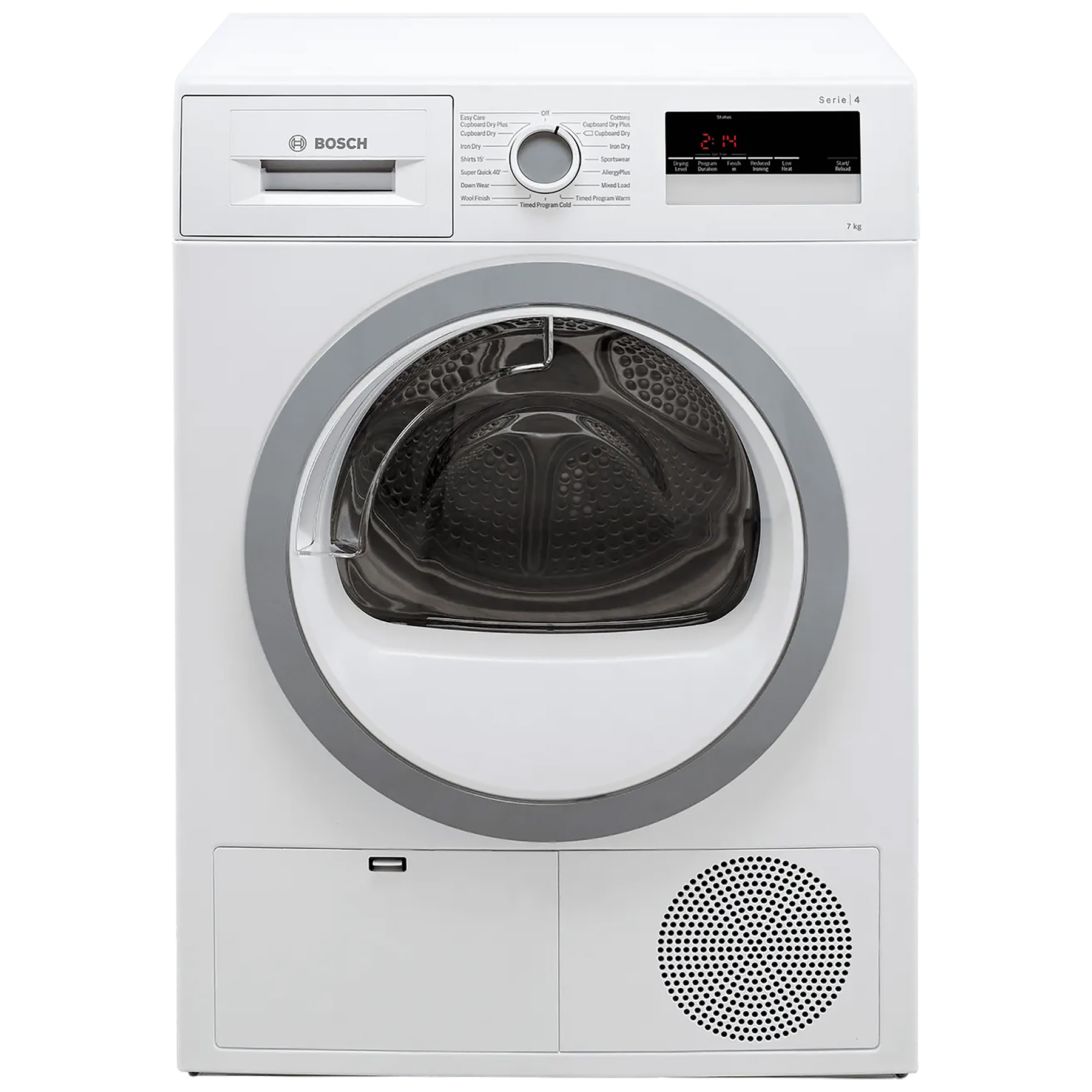 Image of Bosch WTN85201GB Series 4 7kg Condenser Dryer in White B Rated Sensor