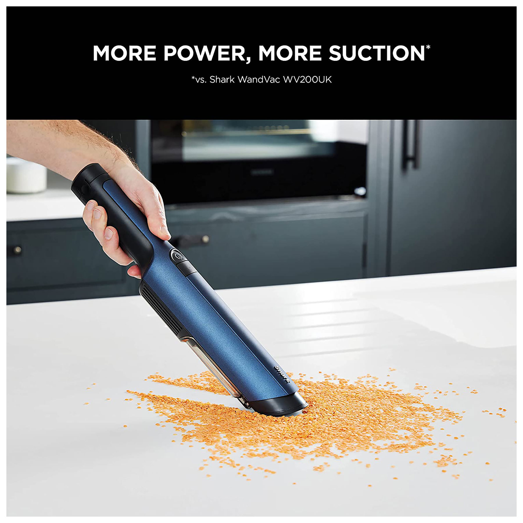 Shark WV270UK Wandvac 2 0 Cordless Vacuum Cleaner in Blue, photo 3