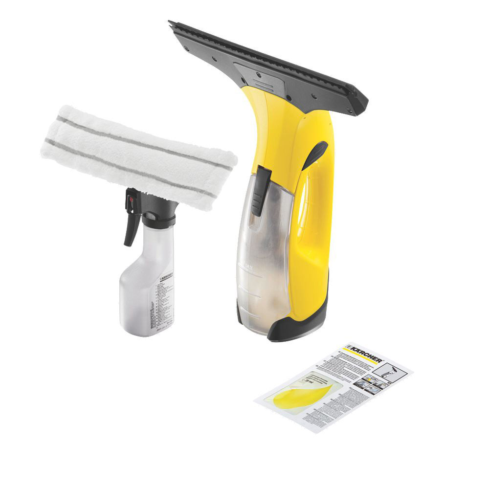 Karcher WV2PLUS Cordless Rechargeable Glass Window Vacuum White