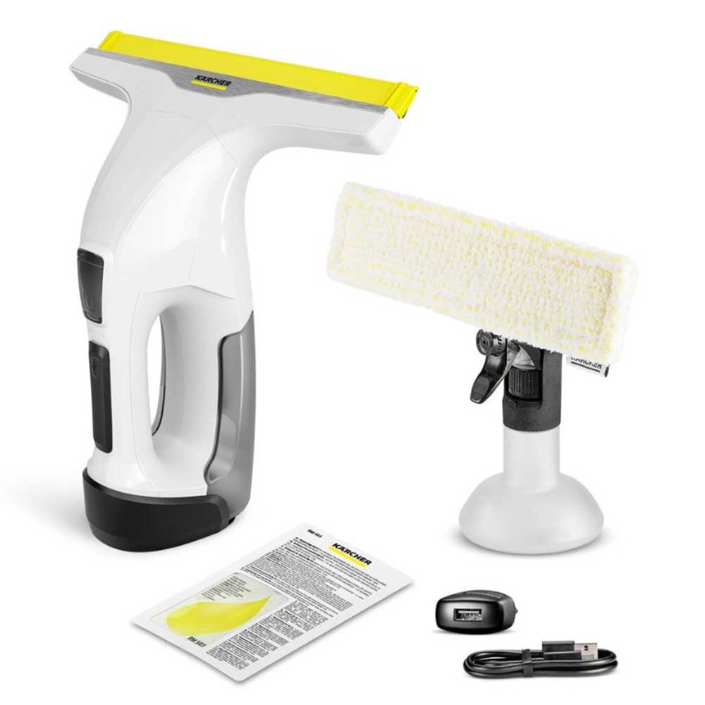 Karcher WV5ULTRA Cordless Rechargeable Ultra Care Window Vacuum in Whi
