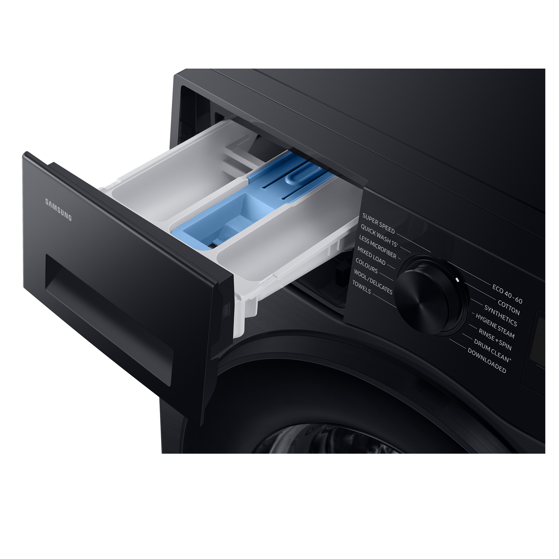 Samsung WW10FG5U34AB Series 5 10kg 1400 Spin Washing Machine in Black, photo 5