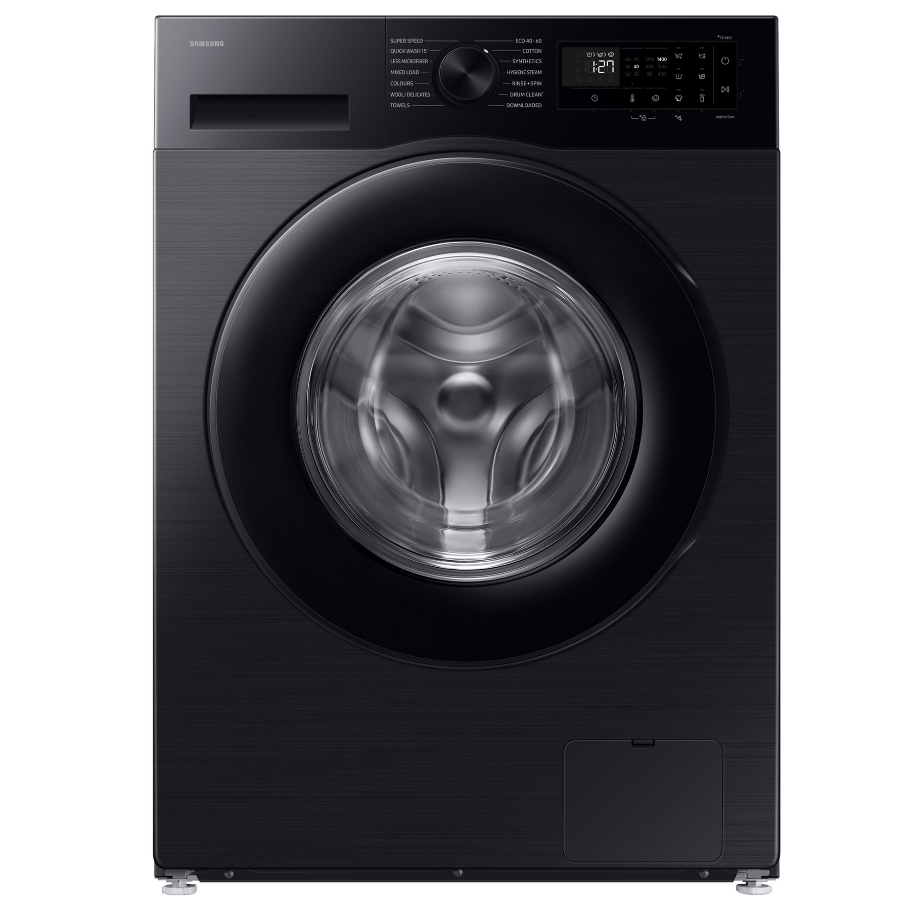 Samsung WW10FG5U34AB Series 5 10kg 1400 Spin Washing Machine in Black