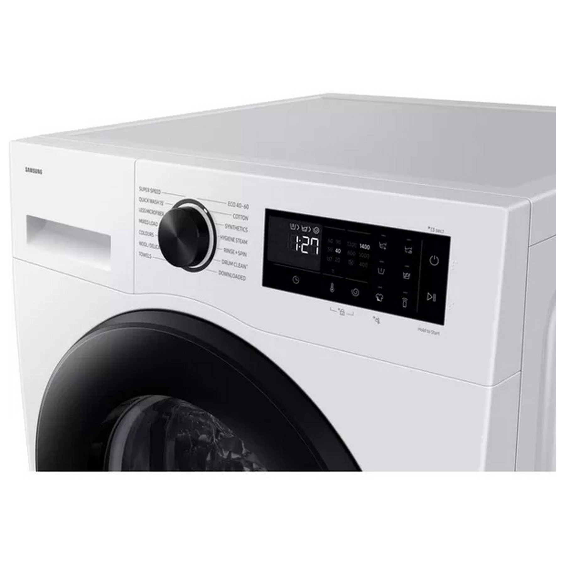 Samsung WW10FG5U34AE Series 5 10kg 1400 Spin Washing Machine in White, photo 3