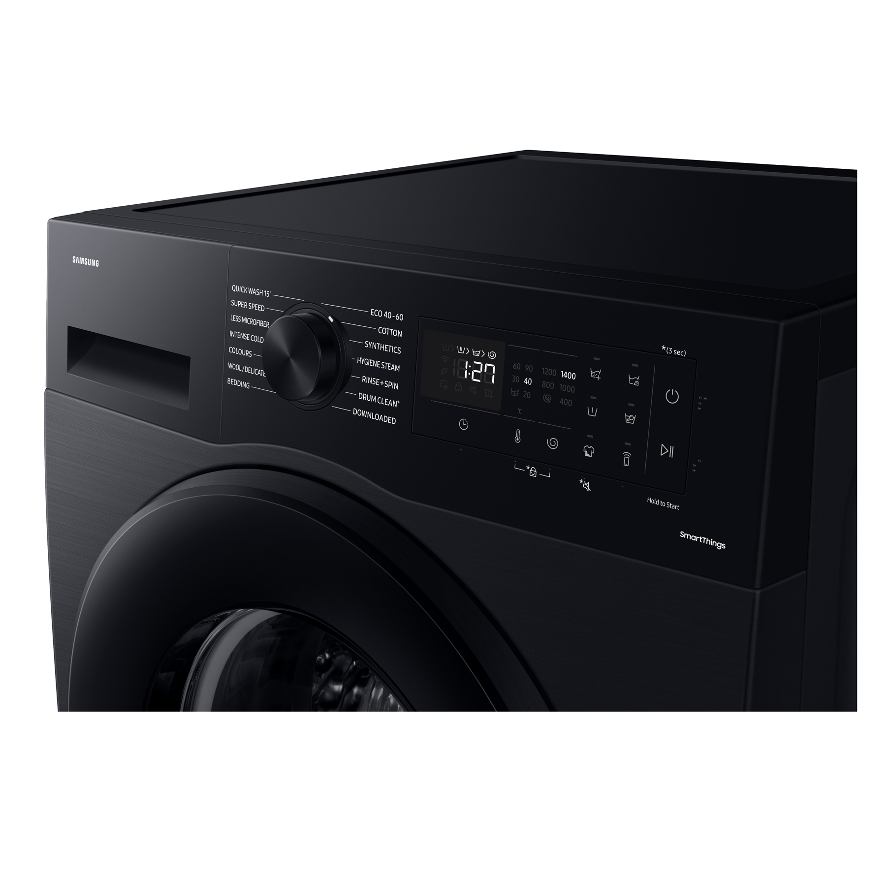 Samsung WW11DG5B25AB Series 5 11kg 1400 Spin Washing Machine in Black, photo 3