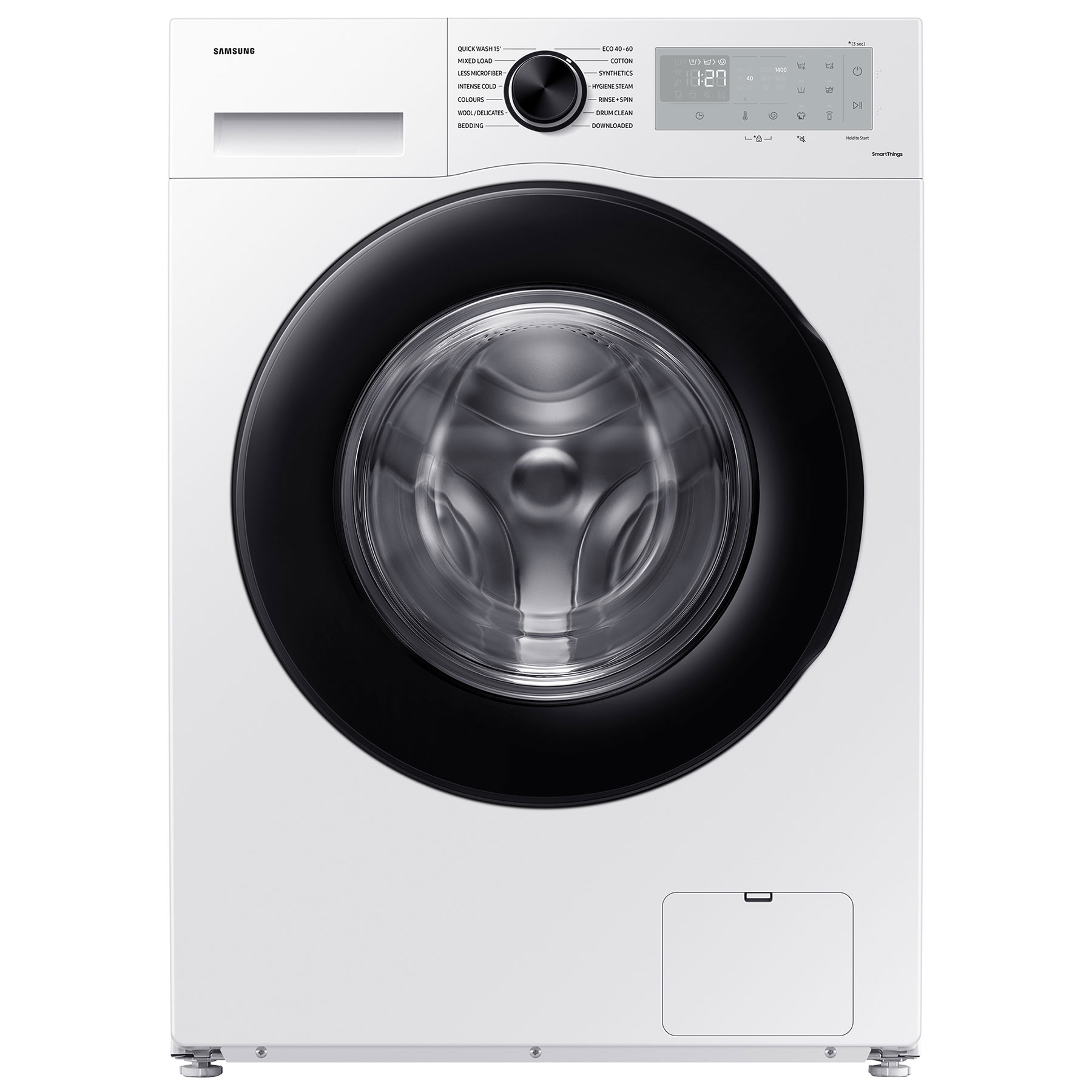 Samsung WW80CGC04DAH Washing Machine White 1400rpm 8kg A Rated EcoBubb