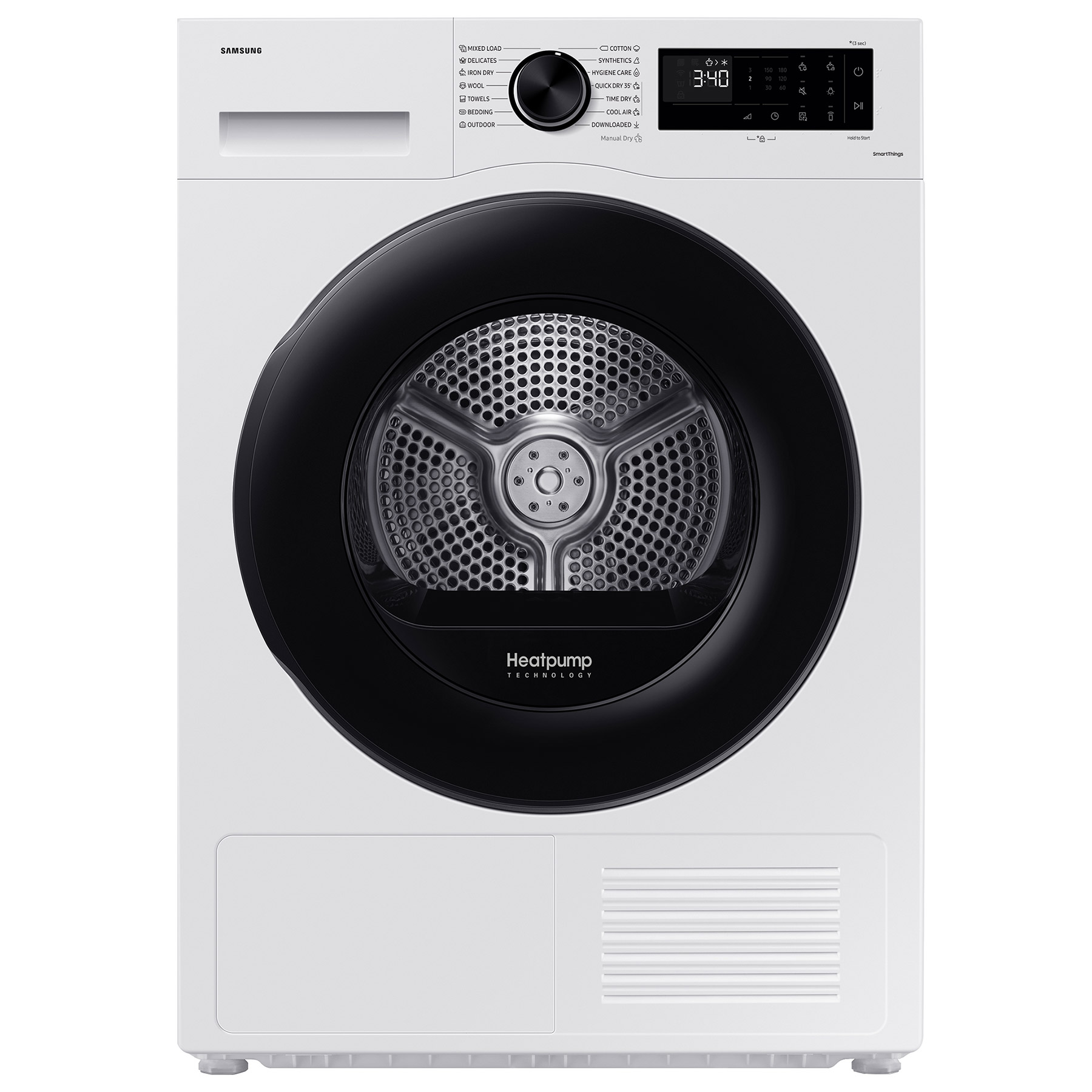 Samsung WW90CGC04DAE Washing Machine White 1400rpm 9kg A Rated EcoBubb