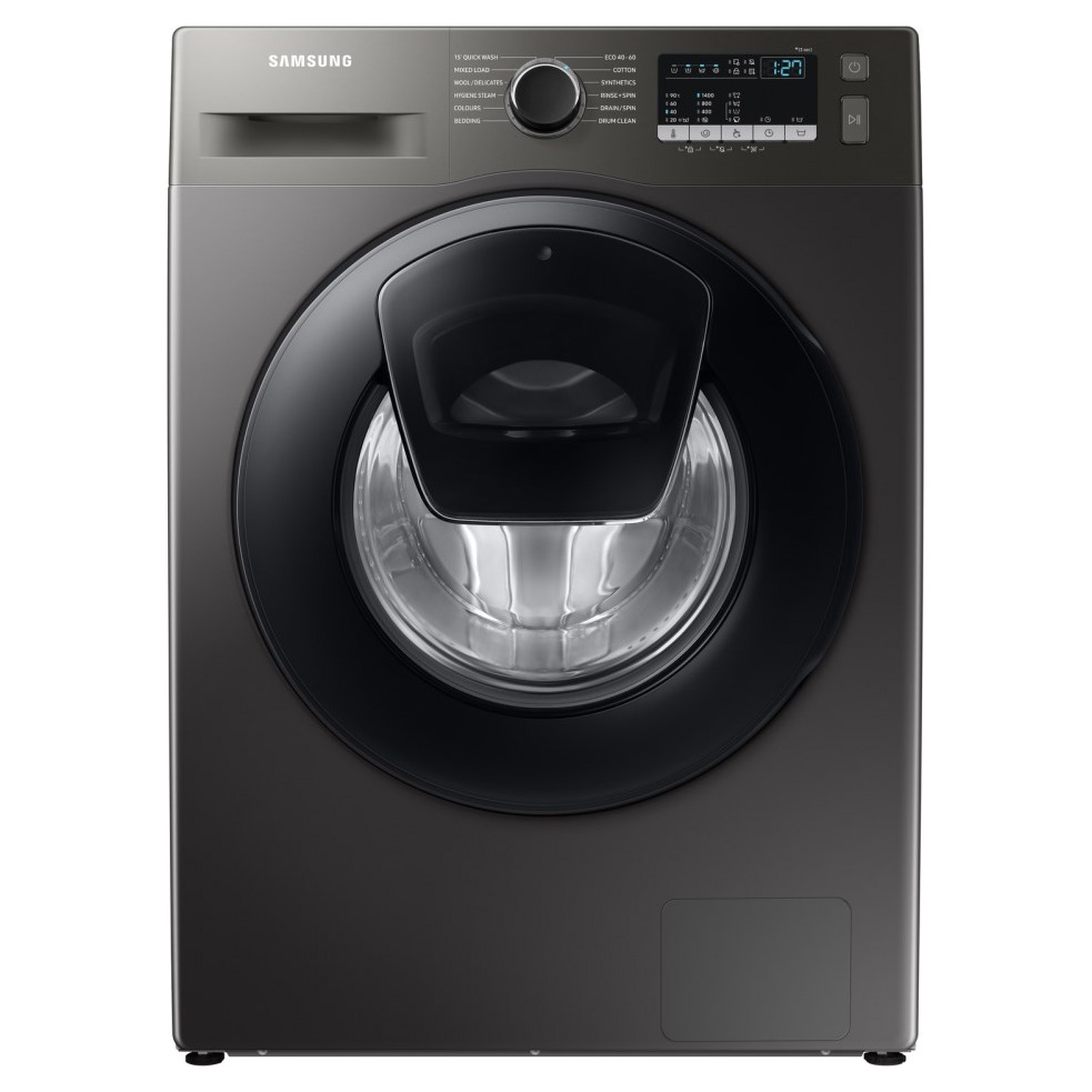 Image of Samsung WW90T4540AX Washing Machine in Graphite 1400rpm 9kg D Rated Ad