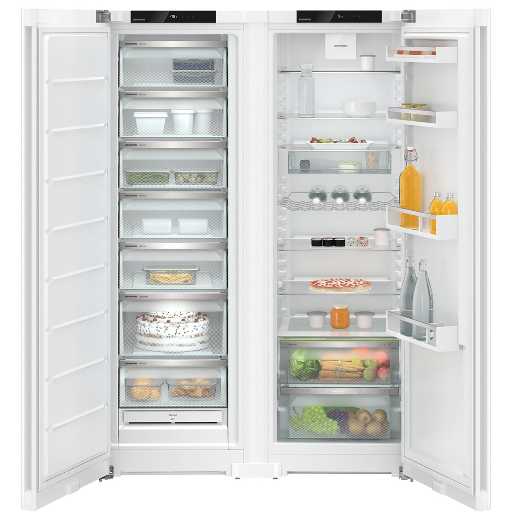 Liebherr XRF5220 American Fridge Freezer in White Frost Free, photo 2