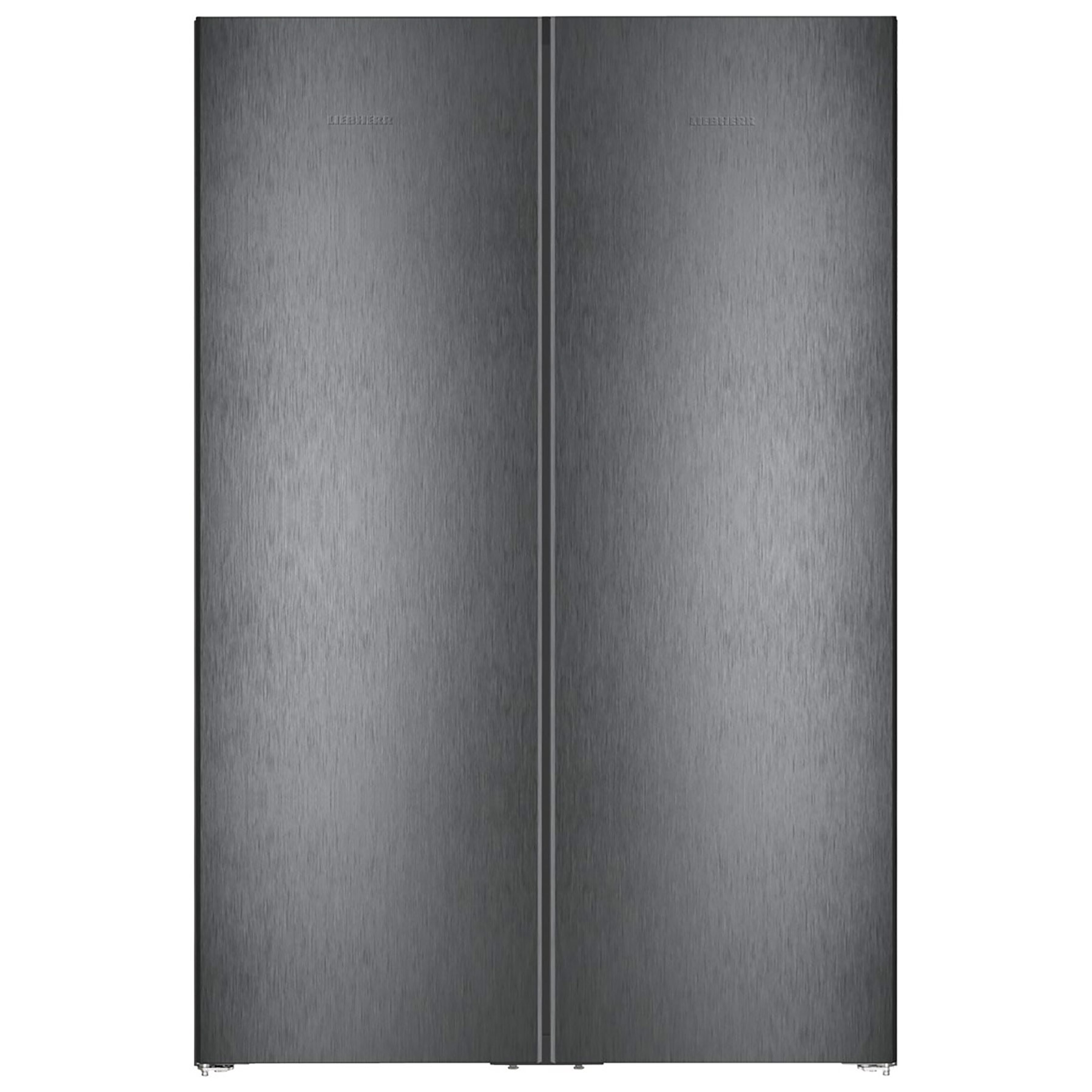 Liebherr XRFBD5220 American Fridge Freezer in Black Steel Frost Free