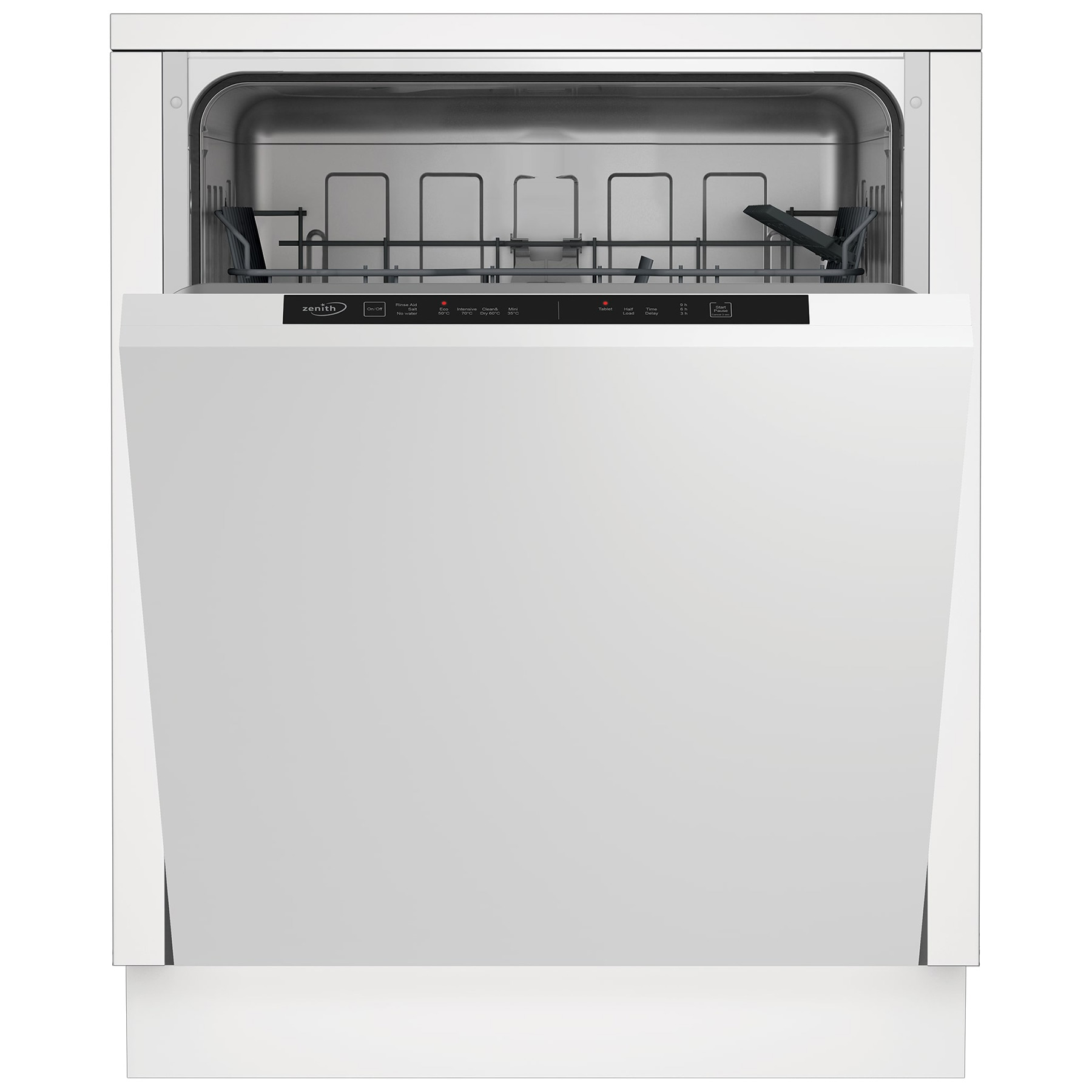 Image of Zenith ZDWI600 60cm Fully Integrated Dishwasher 13 Place F Rated