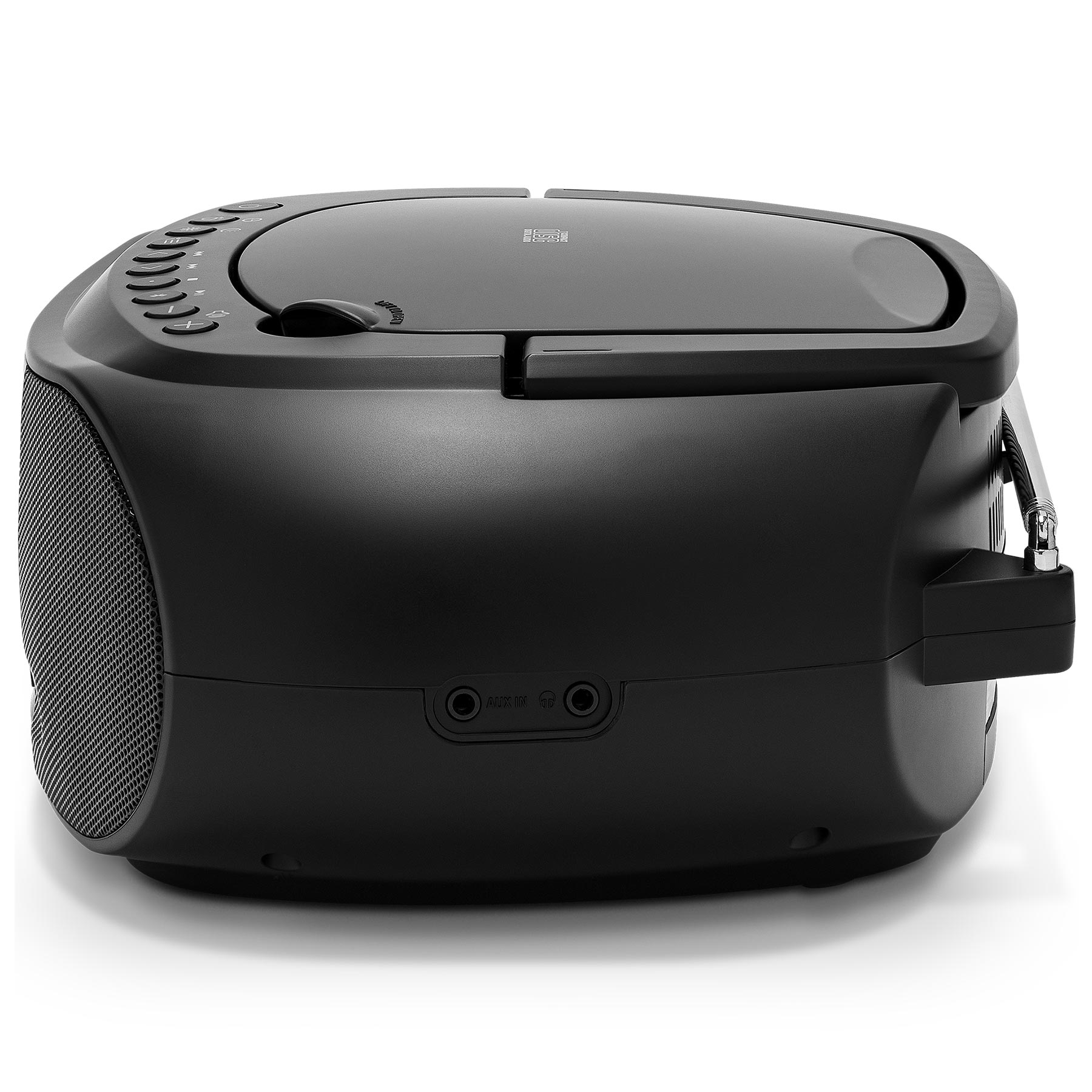 Roberts ZOOMBOX4BK DAB FM Portable Boombox with CD Player USB in Black, photo 4