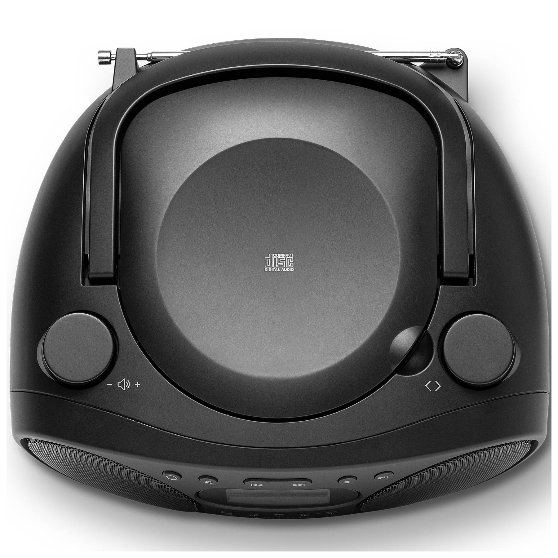 Roberts ZOOMBOXFMBK Zoombox FM AM Boombox with CD Player in Black, photo 4